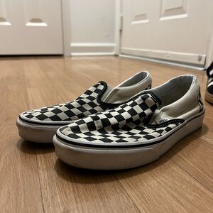Vans Classic Slip On Checkered Shoes